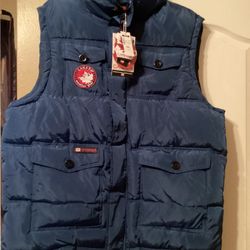 Men’s Puffer Jacket Size 2XL Blue