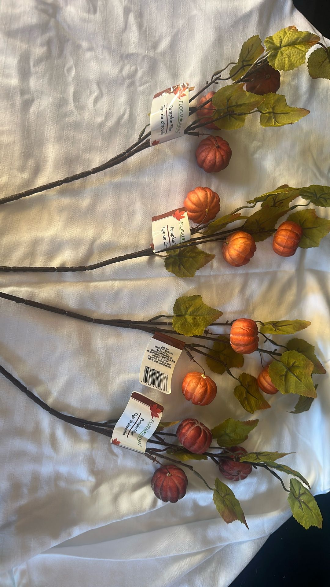 Bouquets of leaves and pumpkin / Thanksgiving