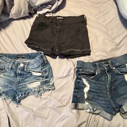 Express Jean shorts 3 pairs for 20