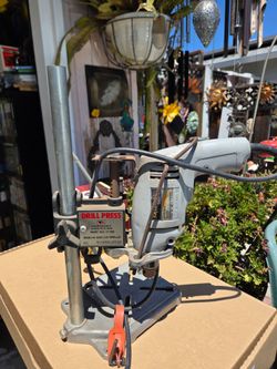 Skil 3/8 Drill 594 With Drill Press Stand