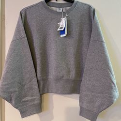 Women’s ADICOLOR ESSENTIALS FLEECE SWEATSHIRT Size Large 