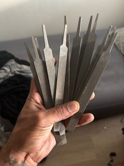 Set of Metal Hand Files