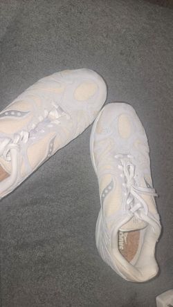 Saucony White Low-Top Sneakers