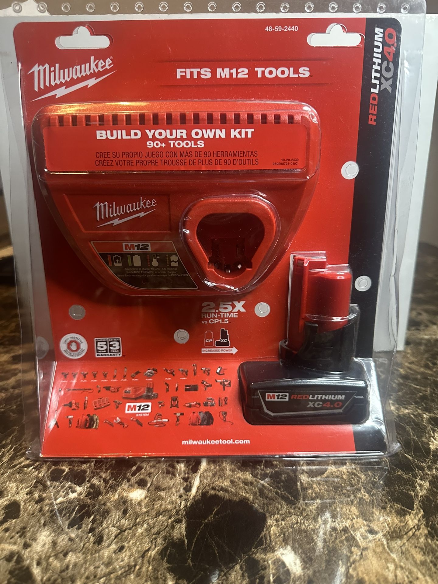 Milwaukee Battery With Charger