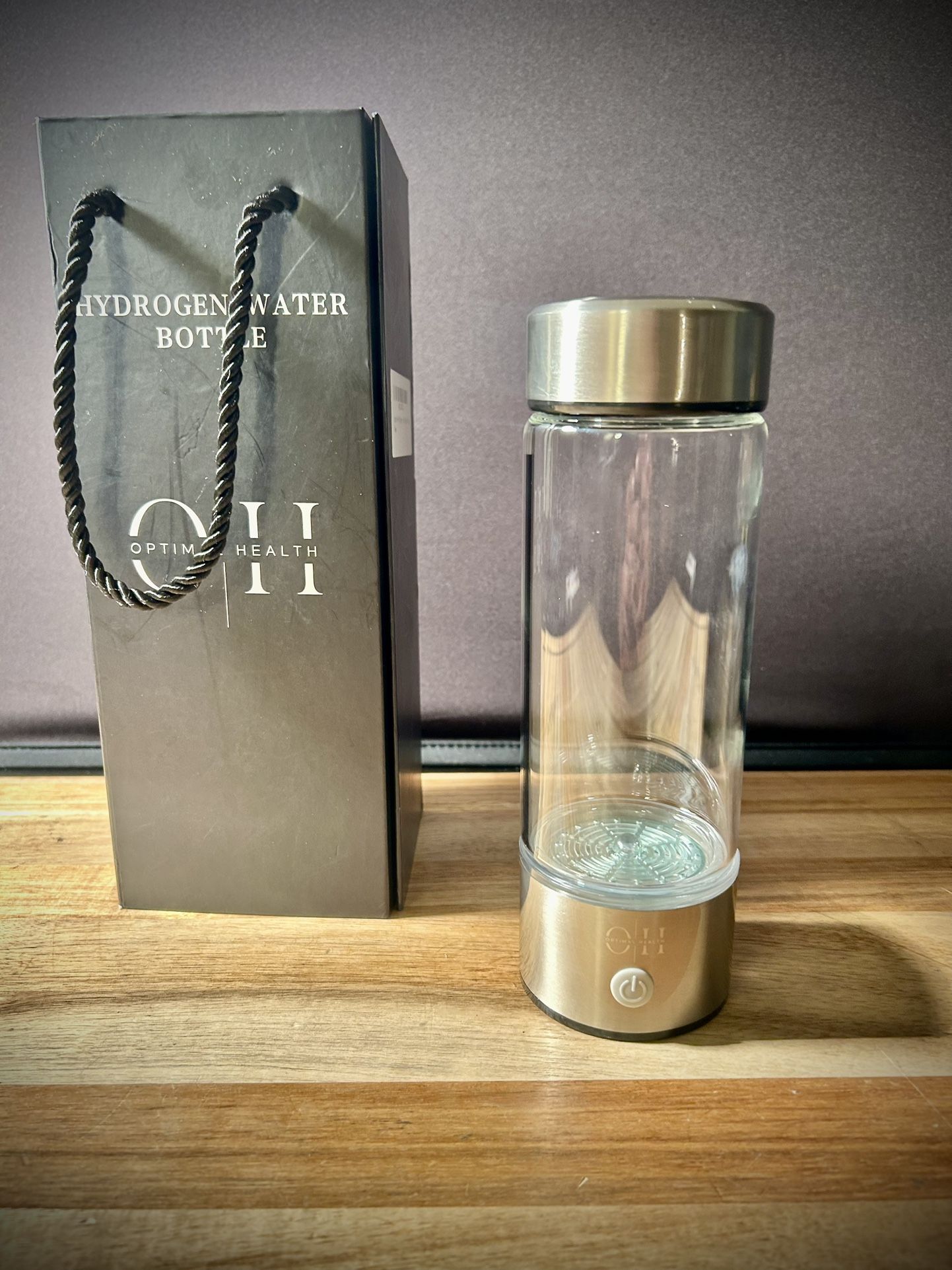 2025 Upgraded Optimal Health Hydrogen Water Bottle | Enhanced Hydration | Boosts Vitality & Performance | SPE PEM Technolog