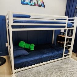 White Bunk Bed