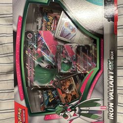 Iron Valiant Ex Box Pokemon