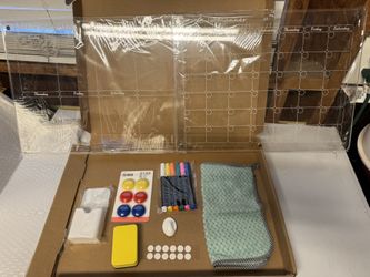 NEW monthly and weekly acrylic magnetic fridge calendars with accessories