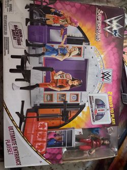 WWE Diva fan pack/play-set/and figures