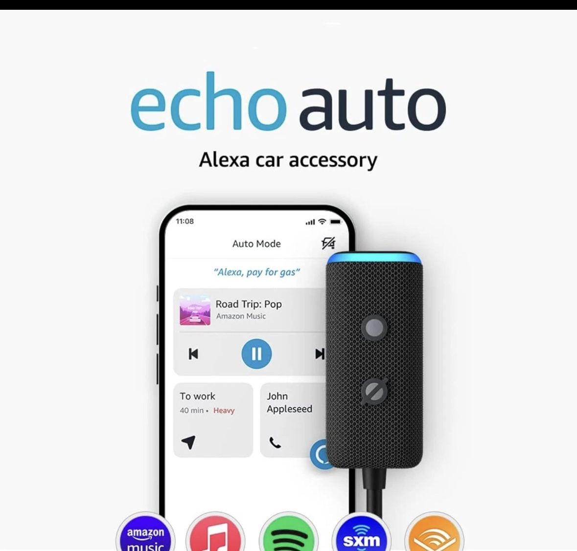 Echo Auto (Newest Model), Add Alexa to Your Car