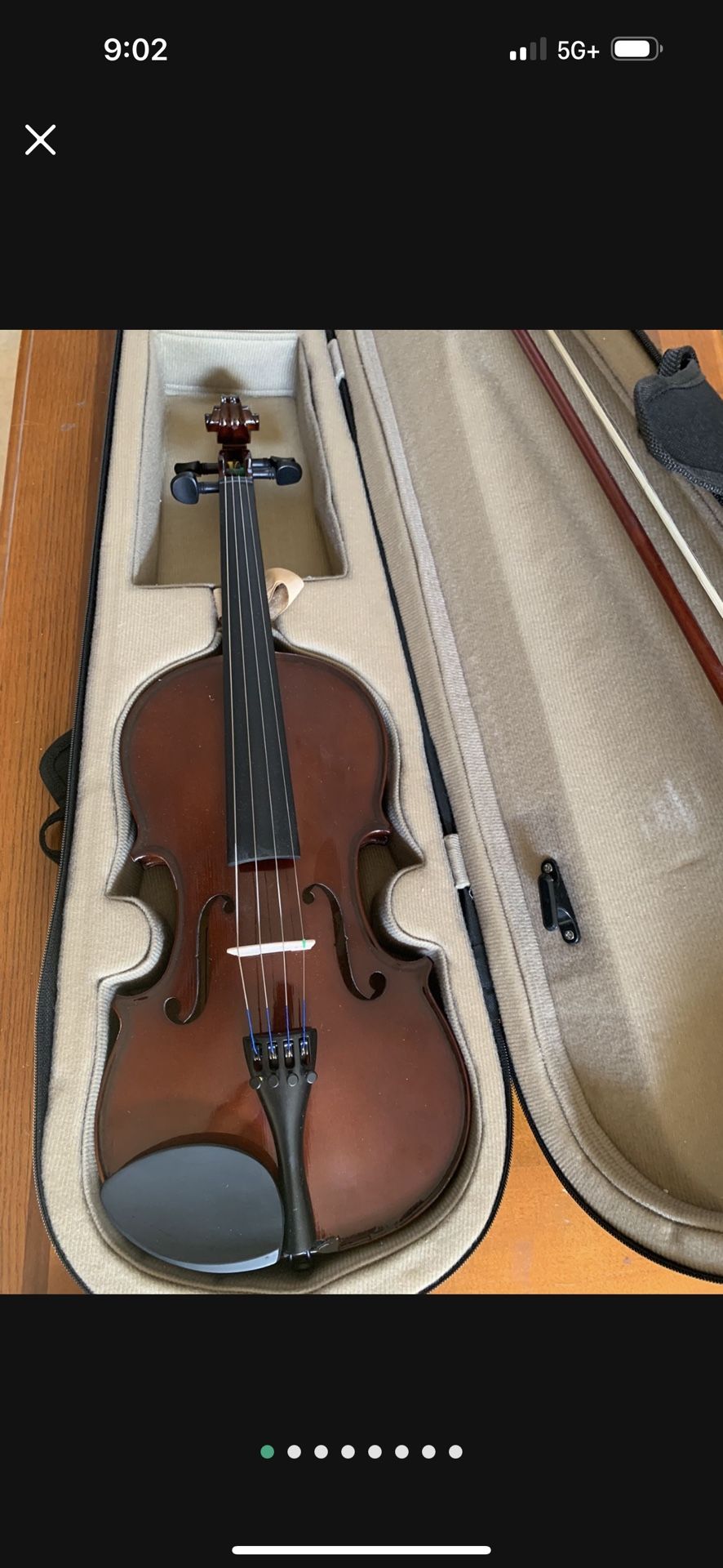 Palatino Full violin Size 4/4 W/Case