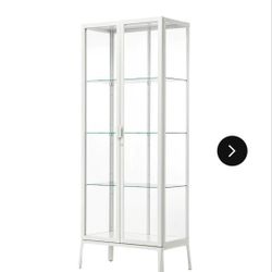Ikea MILSBO Tall Glass Shelf 