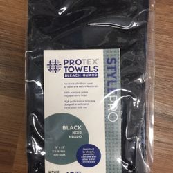 Bleach Guard Towels In Black, Jet Black, Gray, And White Great For Barber/Salons/Stylist/Cosmo/Student