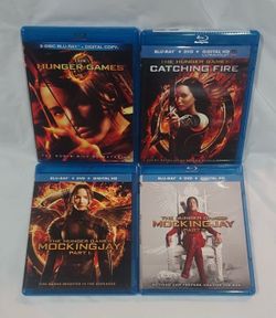 Hunger Games Blu-ray 4 Film Collection