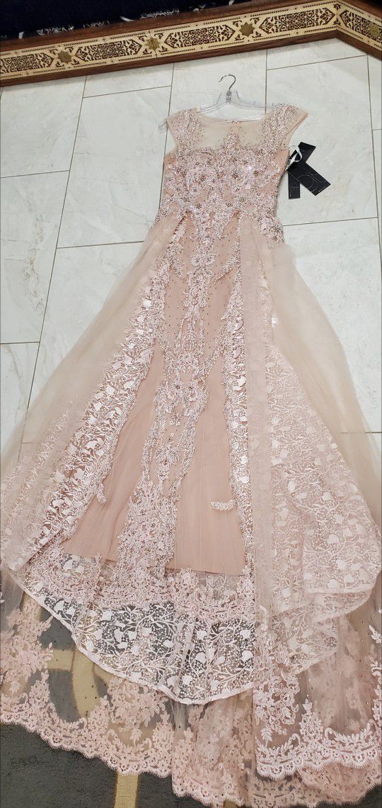 Pink/ Nude Dress
