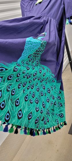 Kate spade peacock hot sale dress