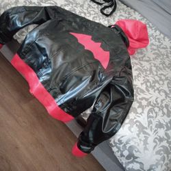 Red Hood Leather Jacket 