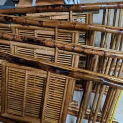 Bamboo Chairs - Set Of 4