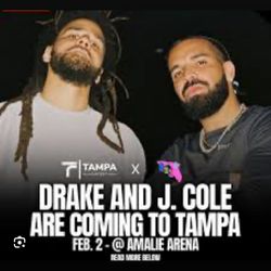 Drake tickets Tampa Feb 2nd