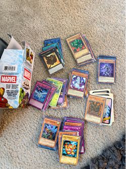 Large Lot of Yu-Gi-Oh! Trading Cards