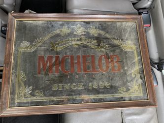 SALE-Vintage Anheuser Busch Mirror