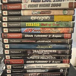 Lot Of Ps2 Games 