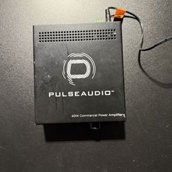 Pulse Audio 40W amplifier w/ wireless adapter