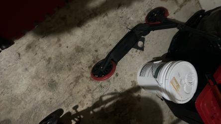 Scooter kids and man