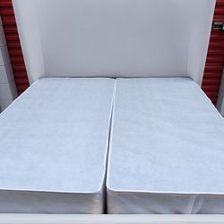 King Size Bed Frame including Box Springs