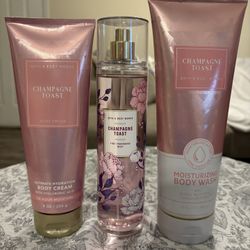 Bath And Body Works Champagne Toast Set