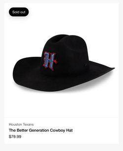 Texans Cowboy hat