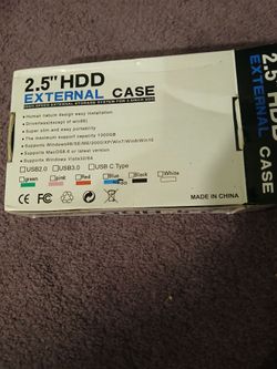 2.5" HDD EXTERNSL CASE HIGH SPEED