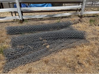 Chain link fence