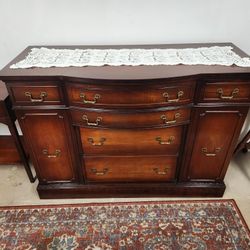 Vintage Mahogany Server Sideboard 