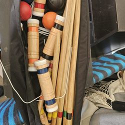 Croquet set