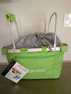 METRO BASKET INSULATED COOLER TOTE