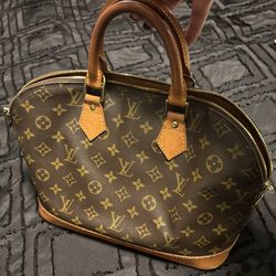 LOUIS VUITTON Monogram Alma PM