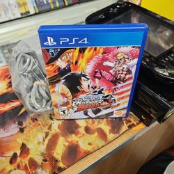 One Piece: Burning Blood (Sony PlayStation 4, 2016) 