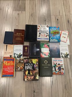 Huge Christian Book & Media Lot - Mostly Bibles & Devotionals