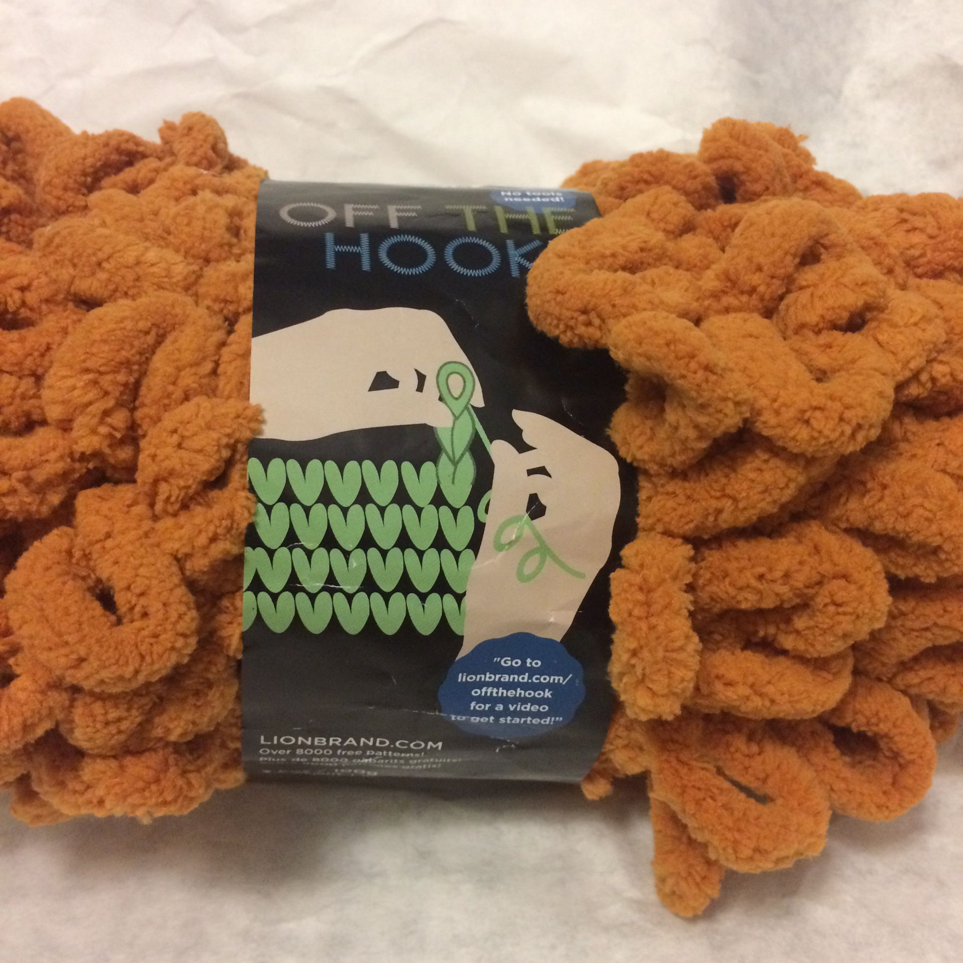 Lion Brand Yarn Off The Hook-Spiced
