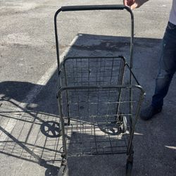 Shopping Cart On Wheels 