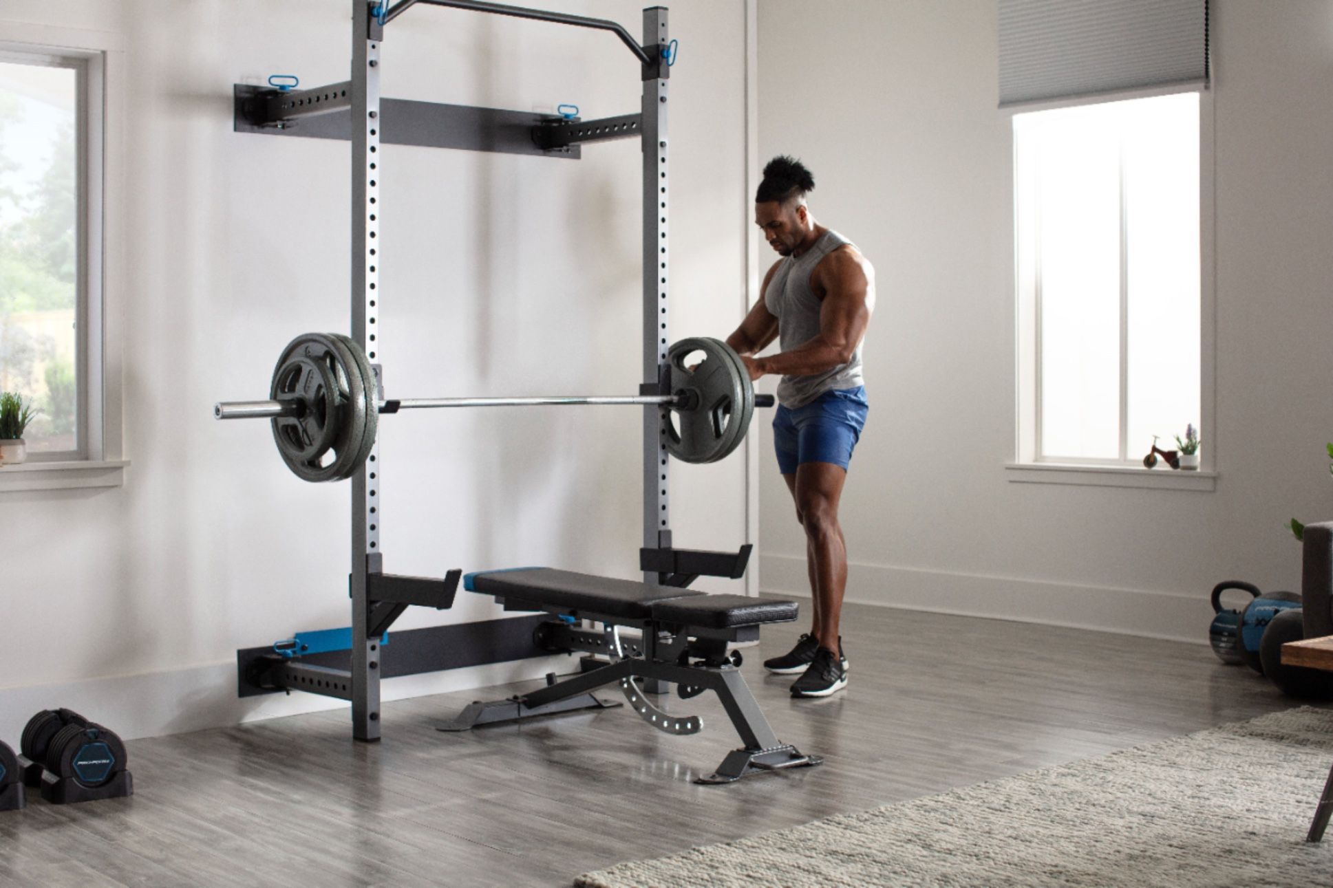 proform carbon foldable wall rack