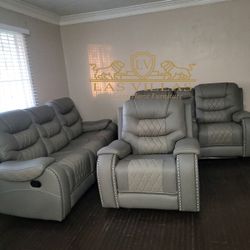 Brand New Reclining Couches Loveseat Chairs 