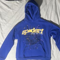 Large TC Blue Spider Hoodie