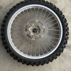 Yamaha Front Rim With Disc And Tire