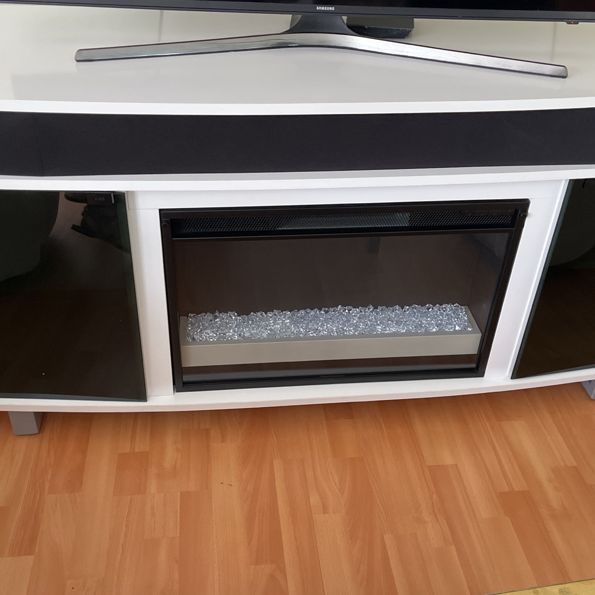 Fire Place and Entertainment Center