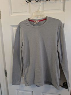 Avalanche Gray Crew Neck Long Sleeve Sweatshirt