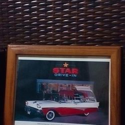 1958 Ford Skyline Framed Picture 