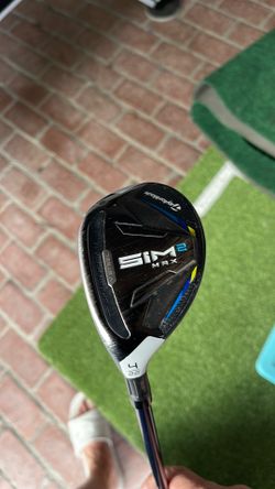 TaylorMade SIM 2 MAX RESCUE 4H lefty with head cover