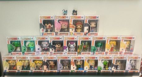 DBZ Funko Pop lot